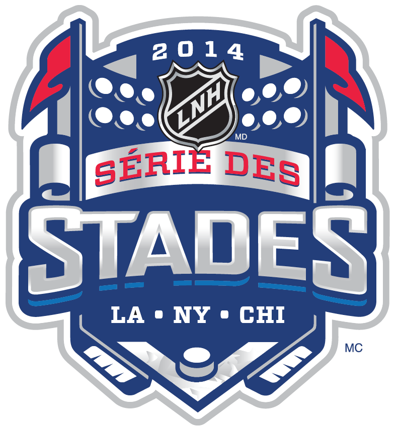 NHL Stadium Series 2014 Alt. Language Logo iron on heat transfer